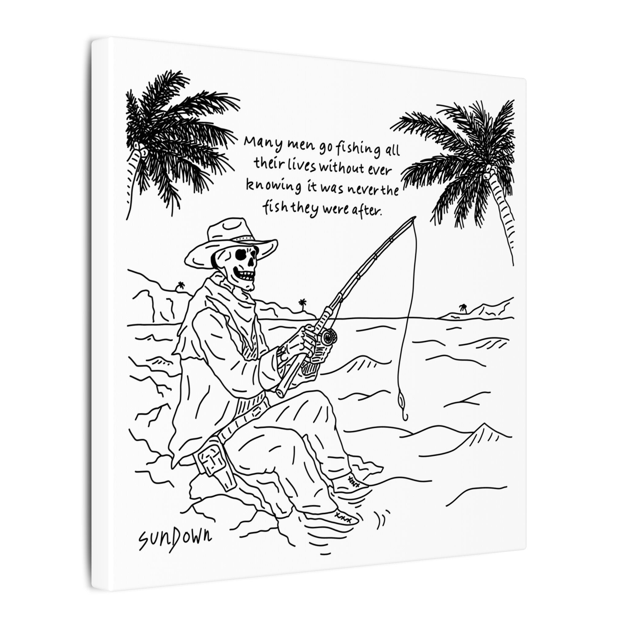 Many Men Canvas