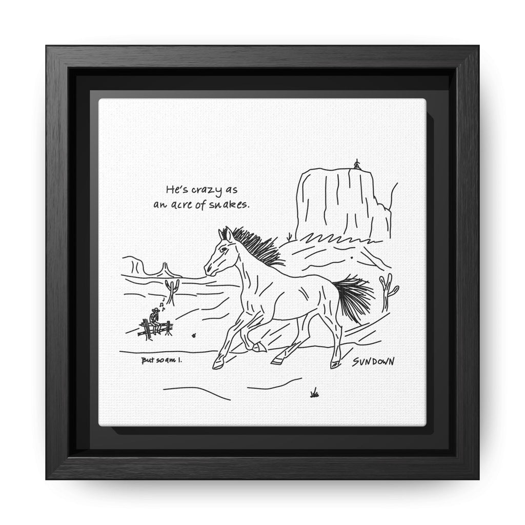 Acre of Snakes Framed