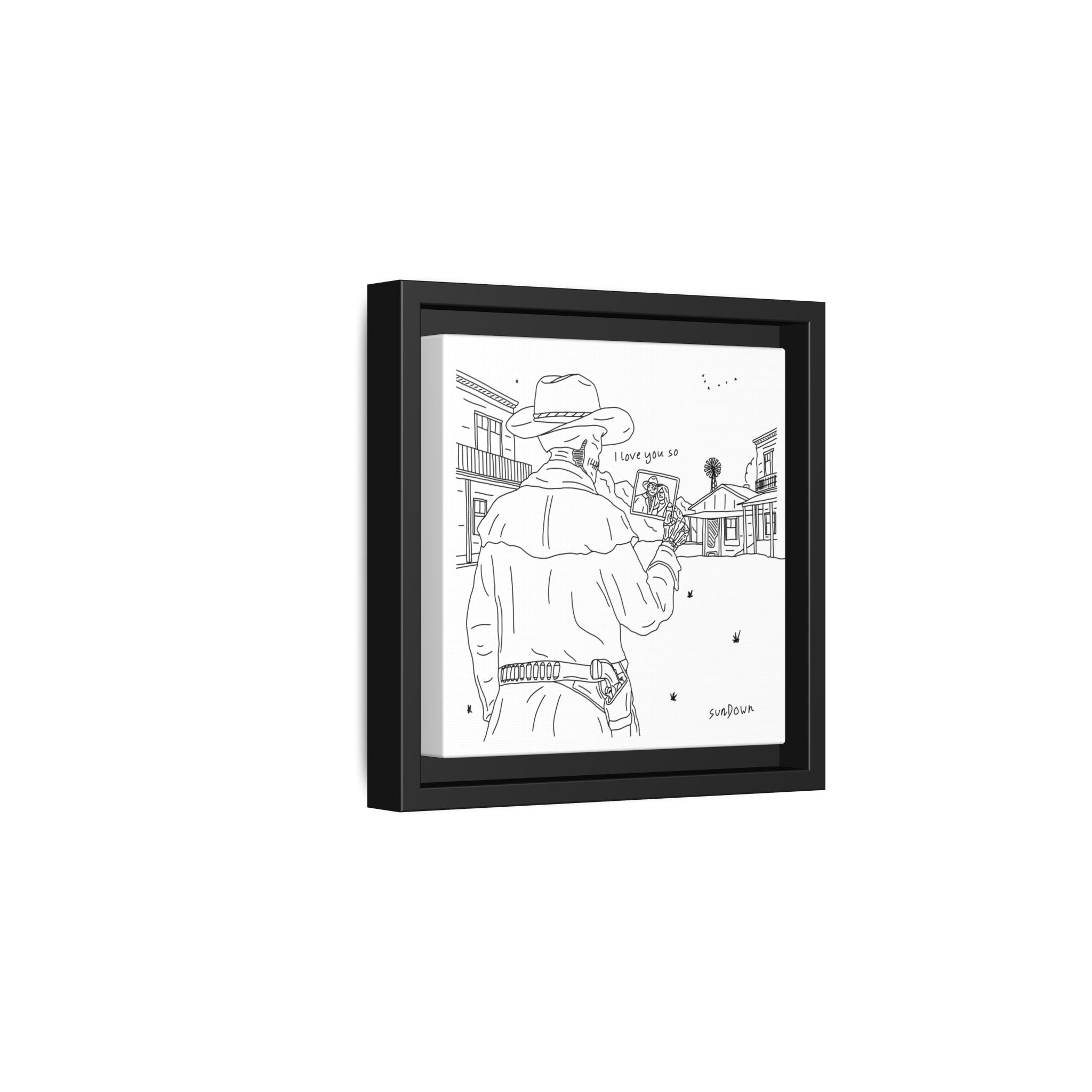 I Love You So Framed