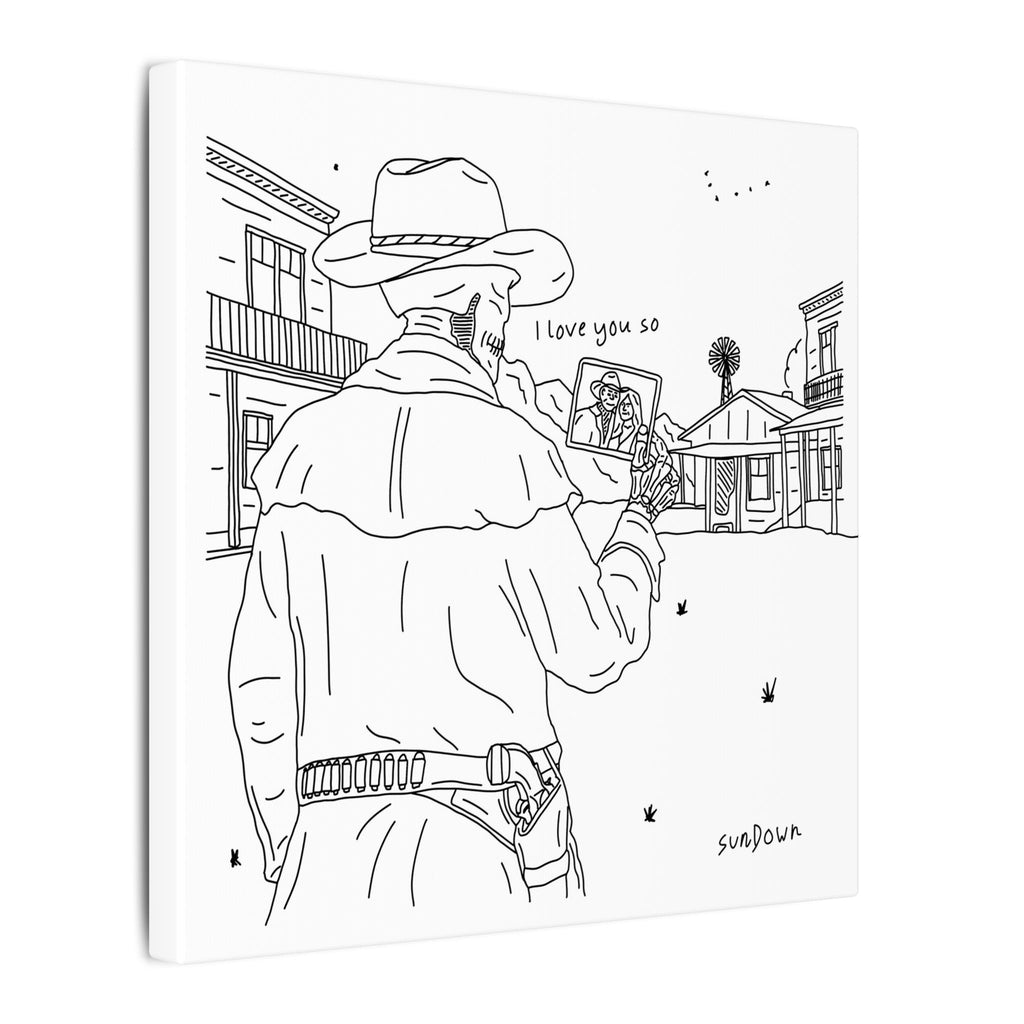 I Love You So Canvas