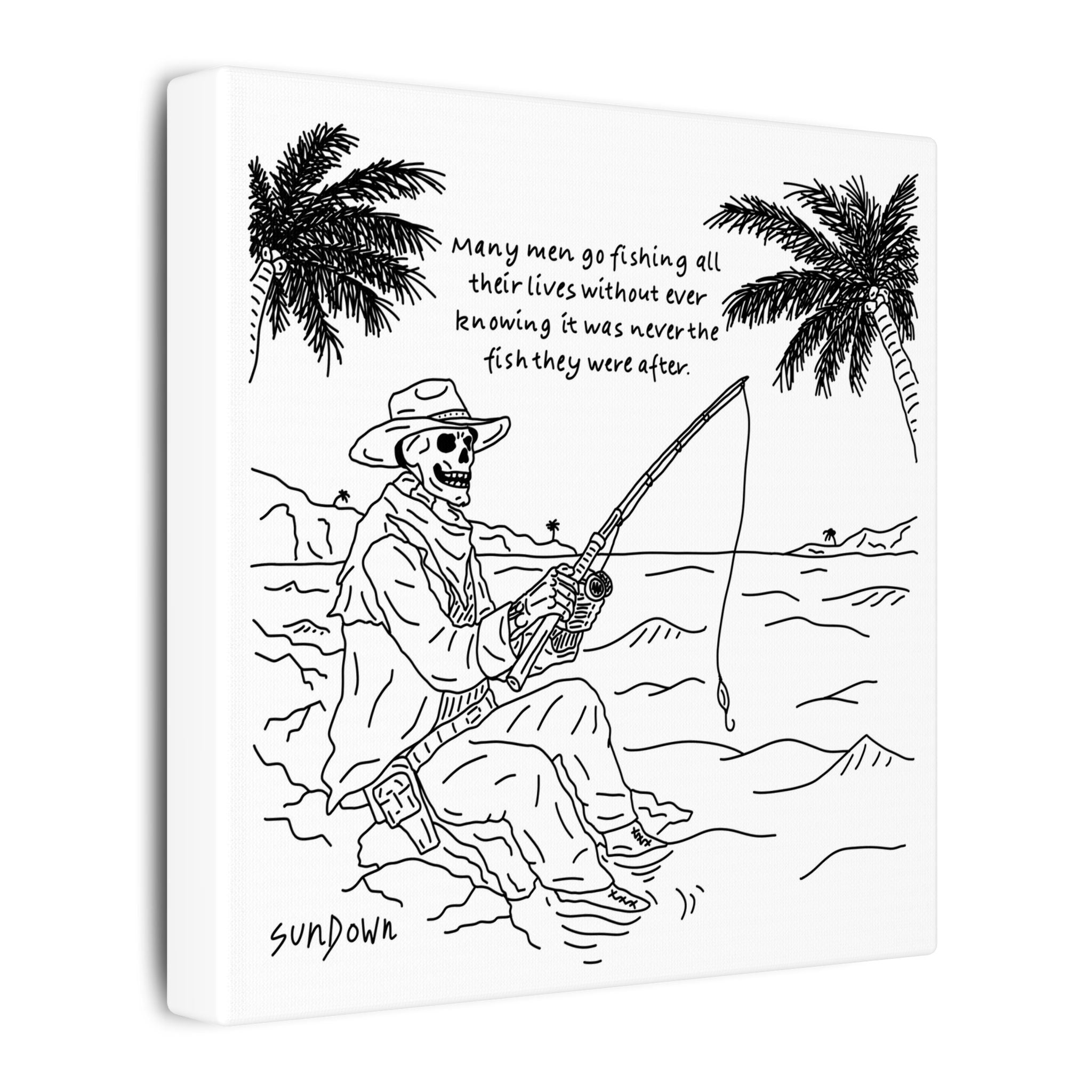 Many Men Canvas