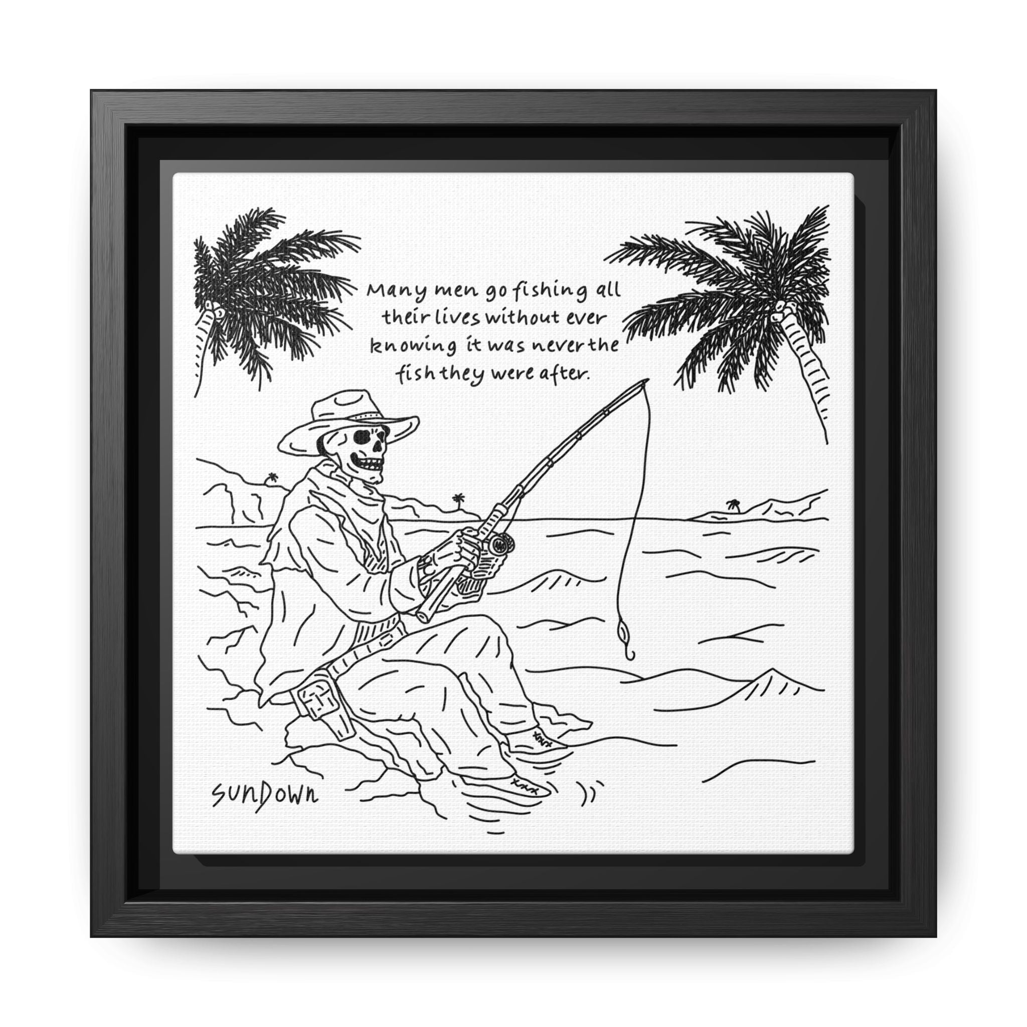 Many Men Framed