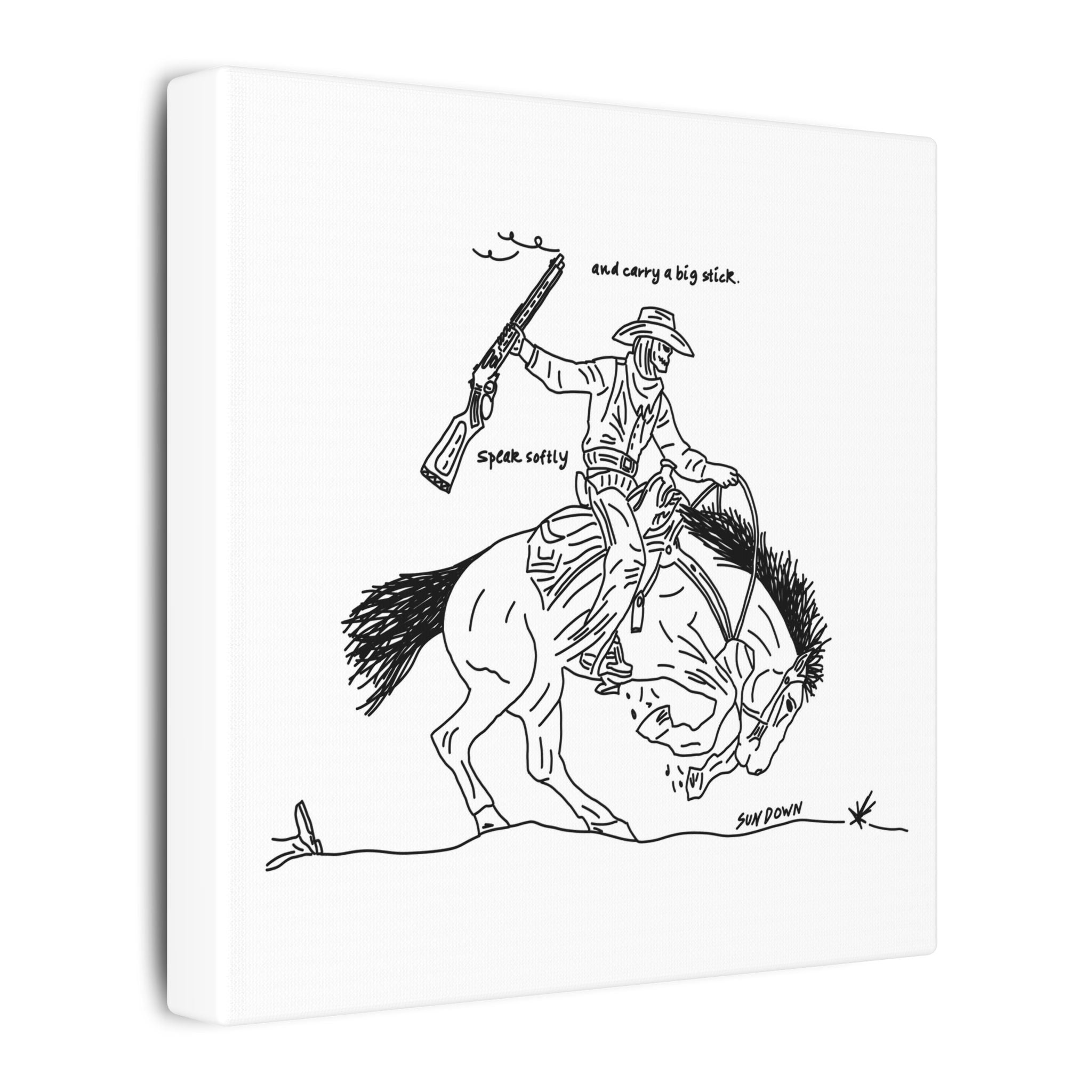 Speak Softly Canvas