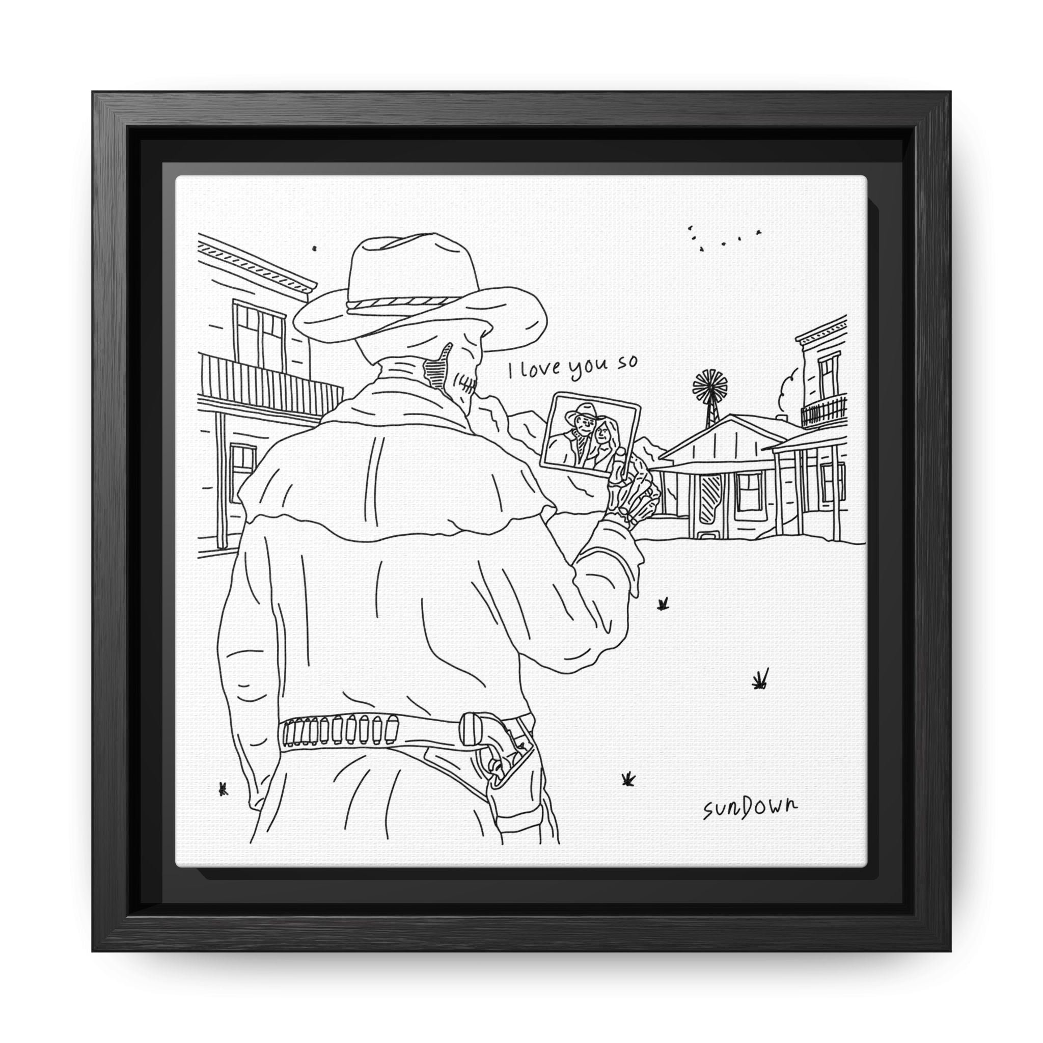 I Love You So Framed
