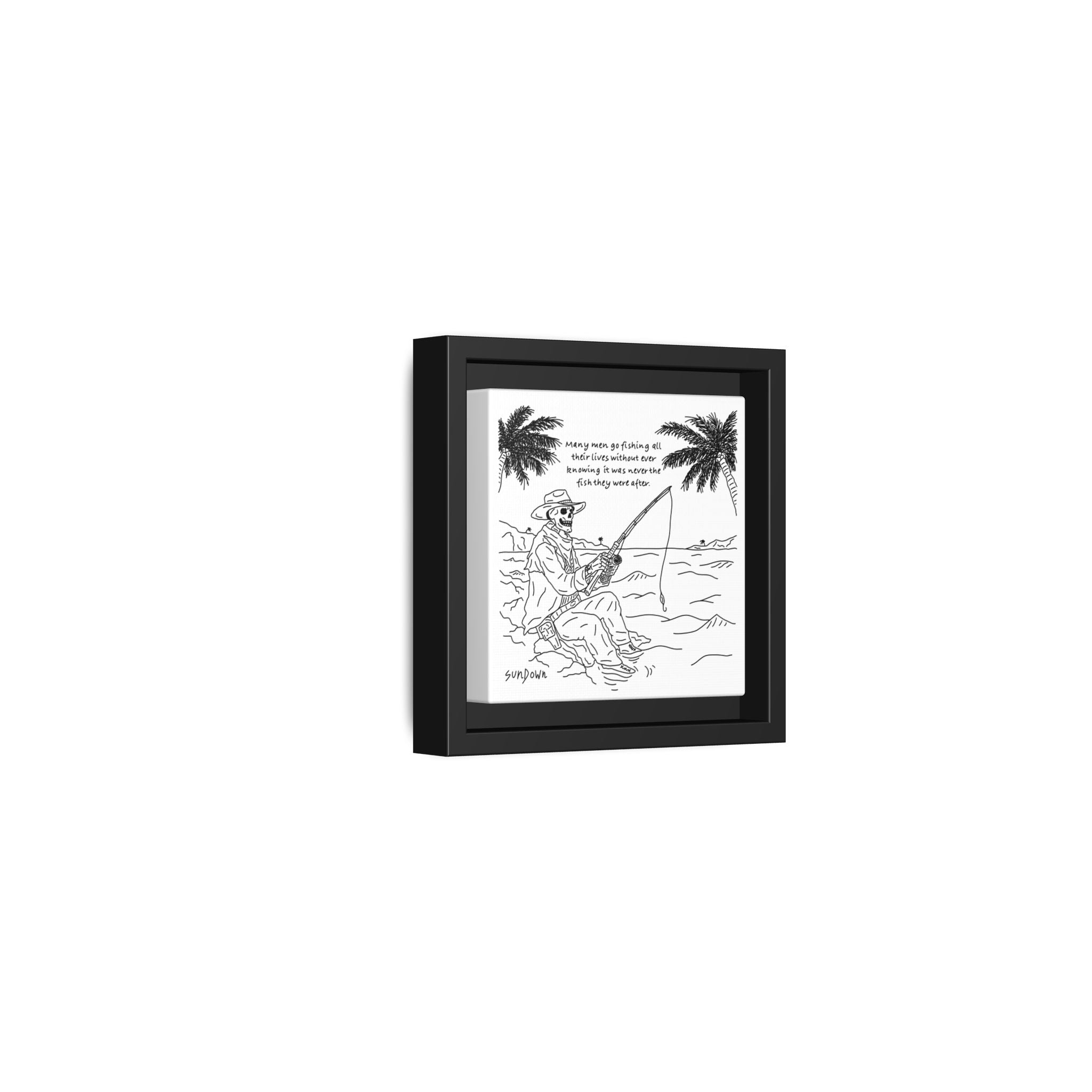 Many Men Framed