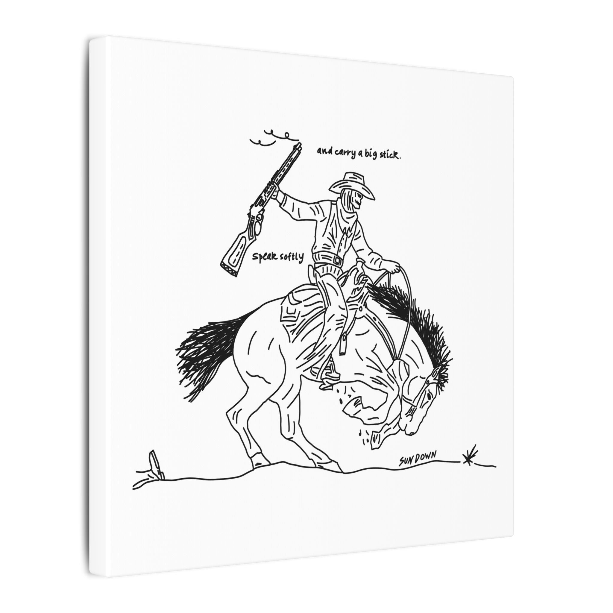 Speak Softly Canvas