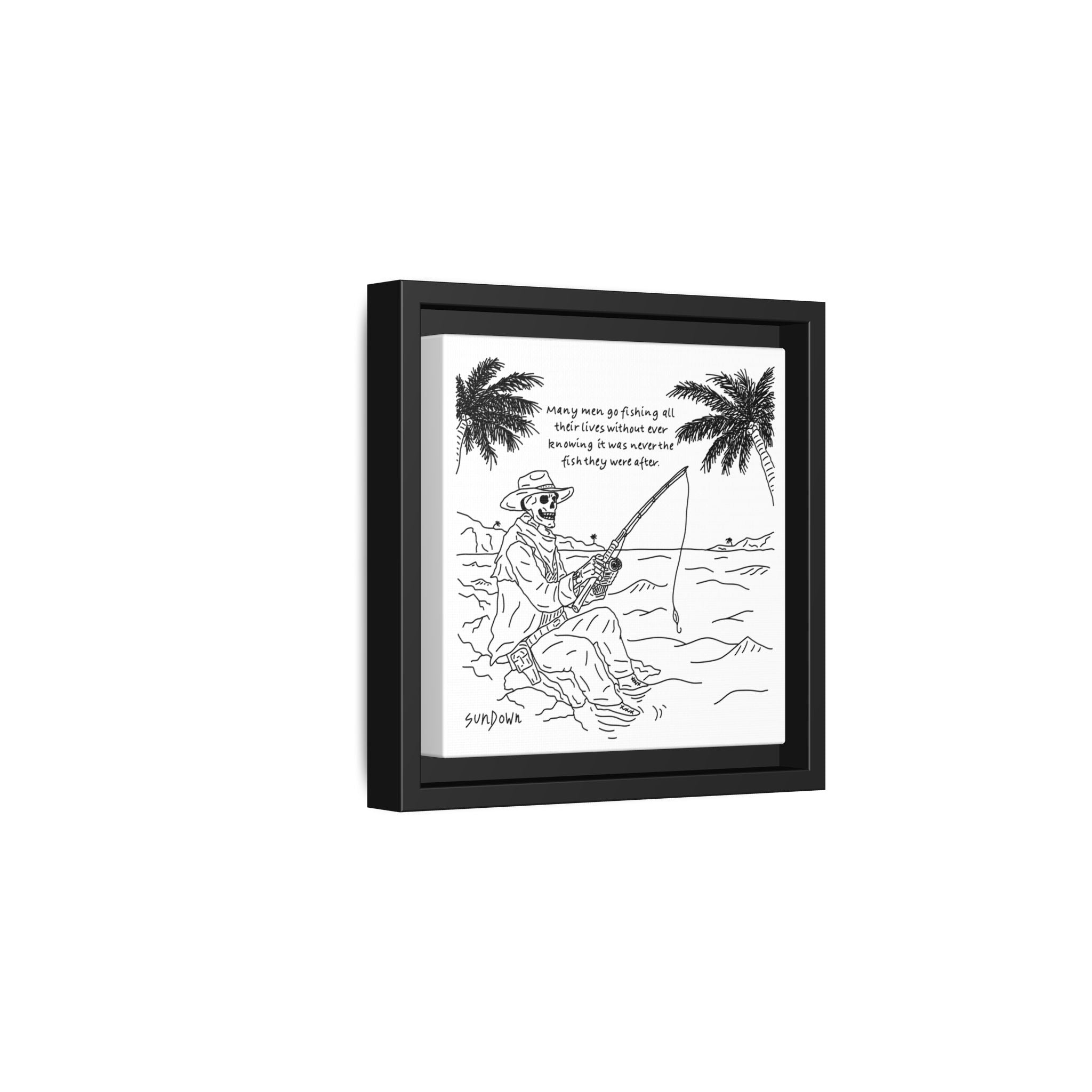 Many Men Framed