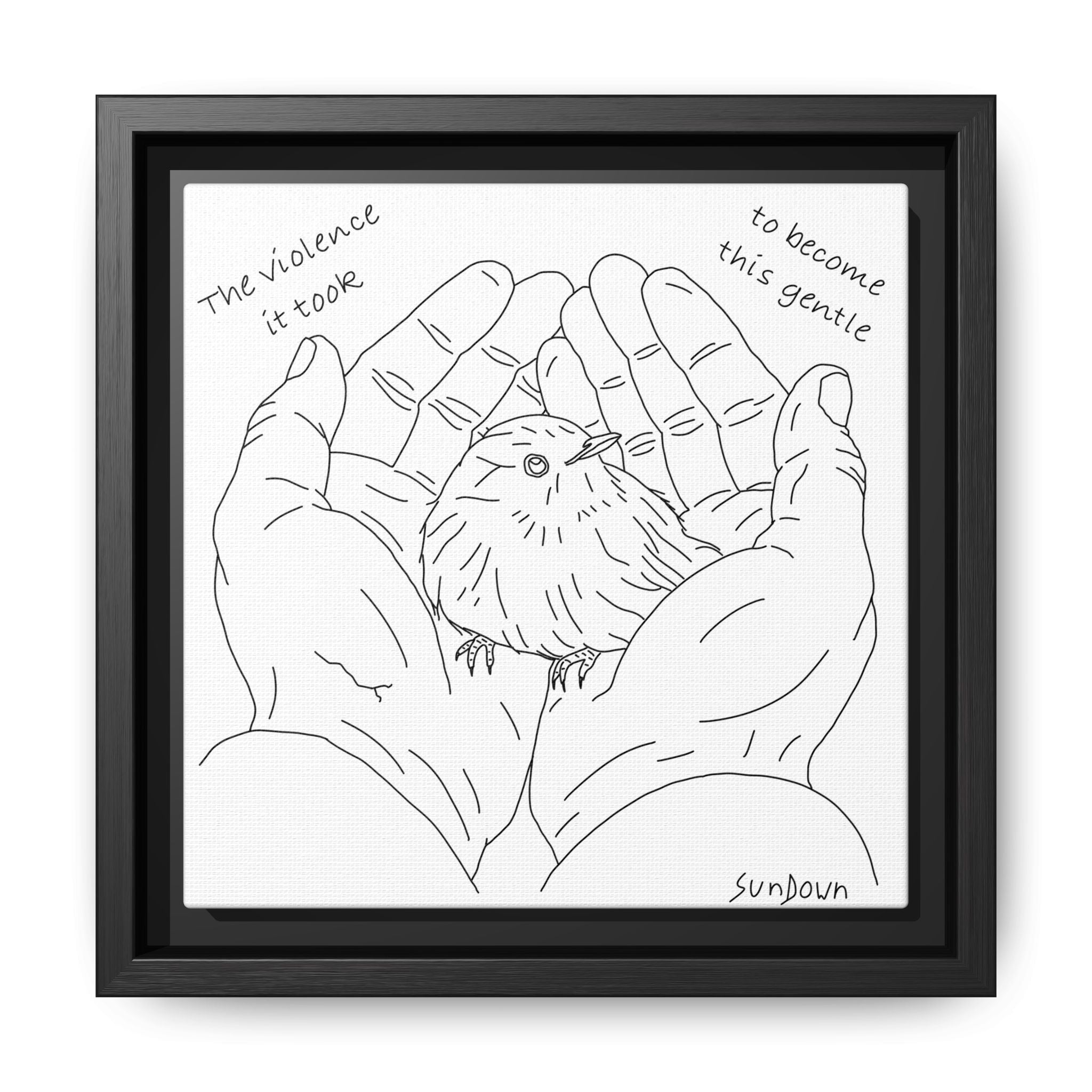 The Violence Framed